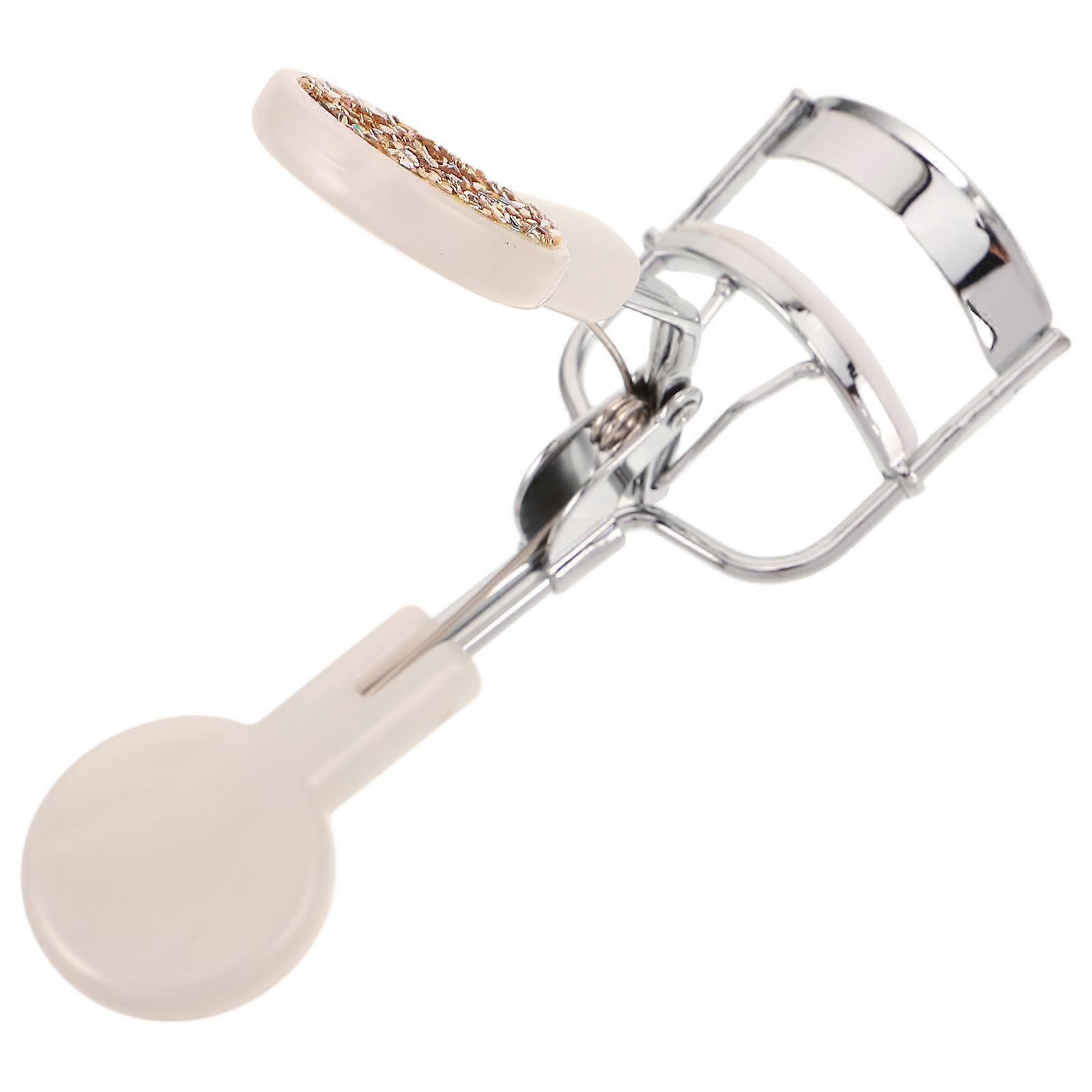 Bling Rhinestone Eyelash Curler for Makeup Use with Safe Curl Experience