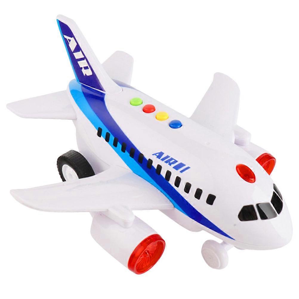 Baby Airplane Toy Interactive Learning Development For Kids 10.2X9.4X5.9in Rotating 1Pack