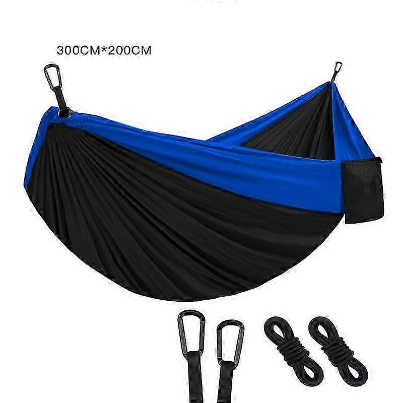 Outdoor Hammock Single and Double Camping Hammock Indoor Color-Blocking Swing Hammock Safe and Durable