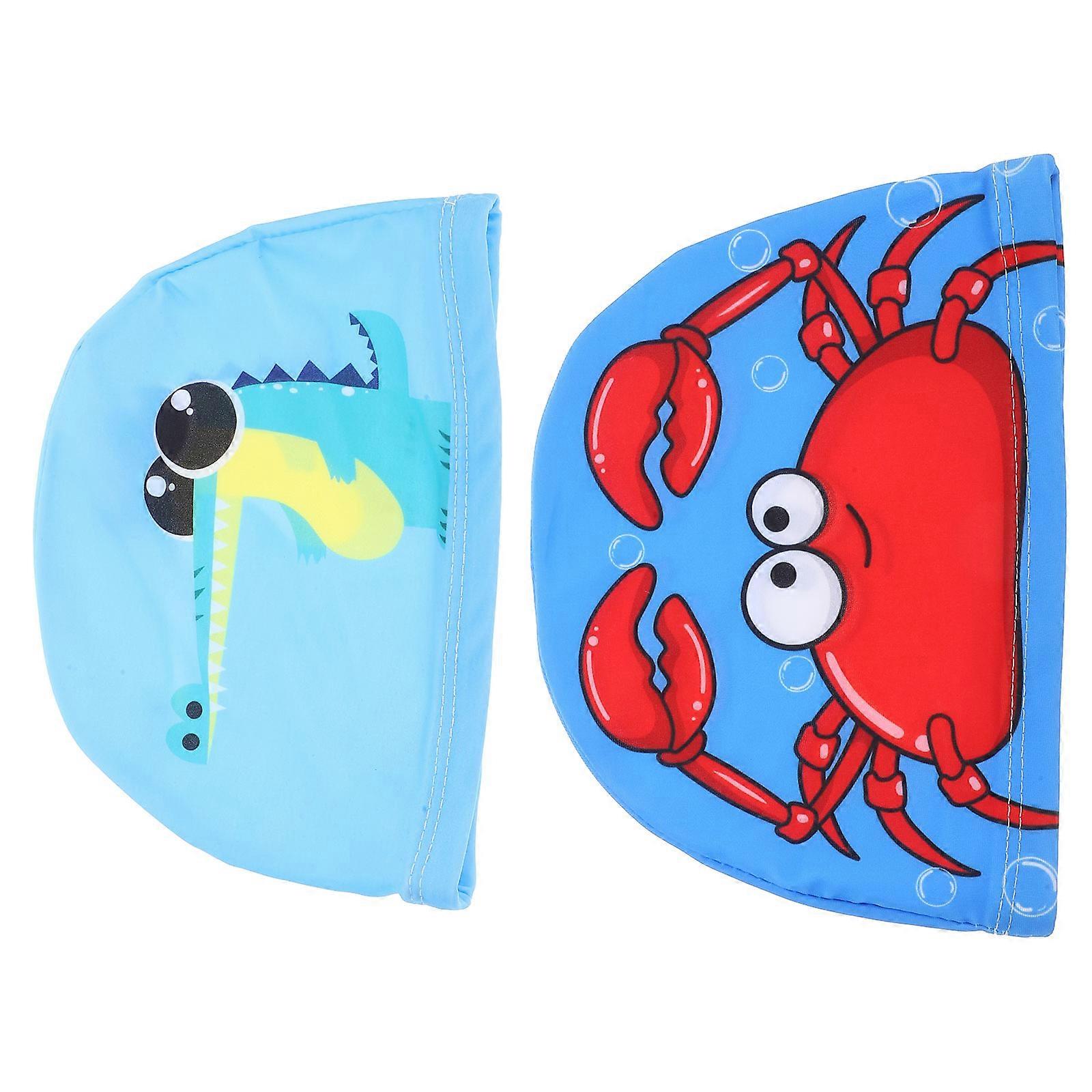 Swim Hat 8Pcs Flexible Swim Cap Suitable For Daily Use Assorted Color Durable And Safe Function