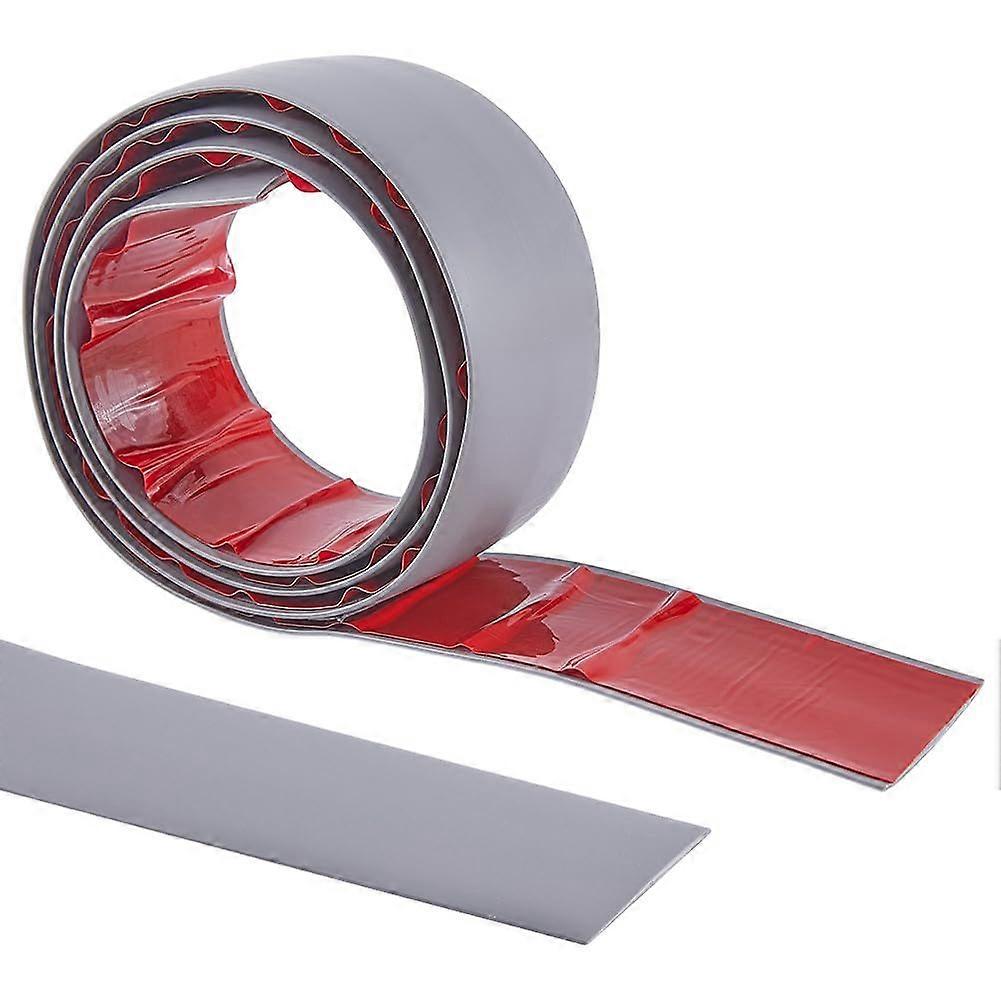 Floor Transition Strip Self Adhesive PVC Cover Edge Trim Laminate Flooring Flat Divider Gap Covering Joining Strip for Gaps Carpet Threshold Transitio