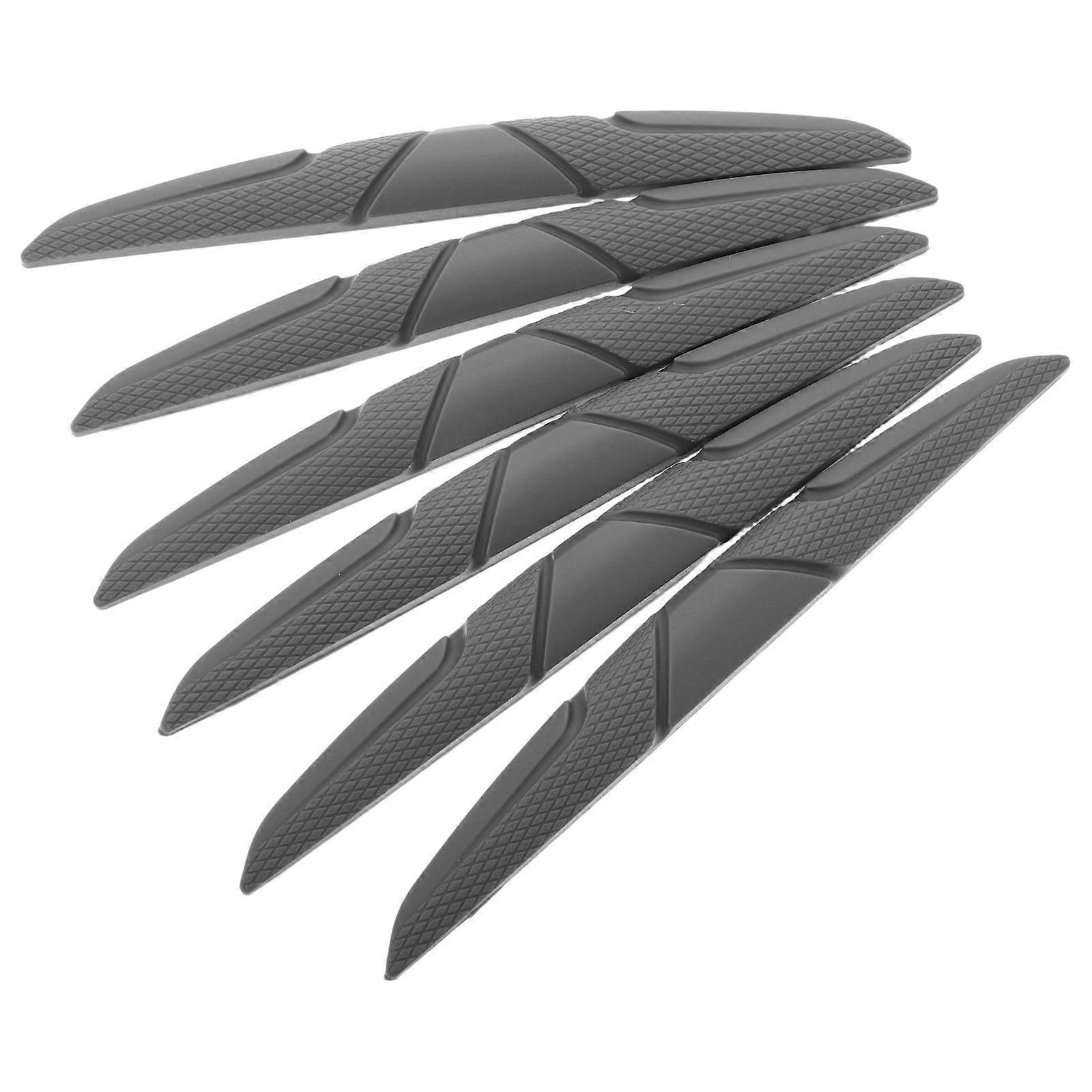 Anti Scratch Car Bumper Protector Strip Self Adhesive for Car Use 12Pcs