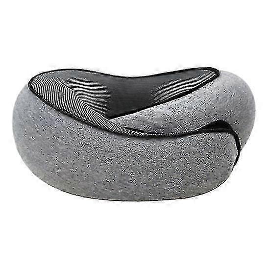Adjustable neck pillow for airplane with 360 support