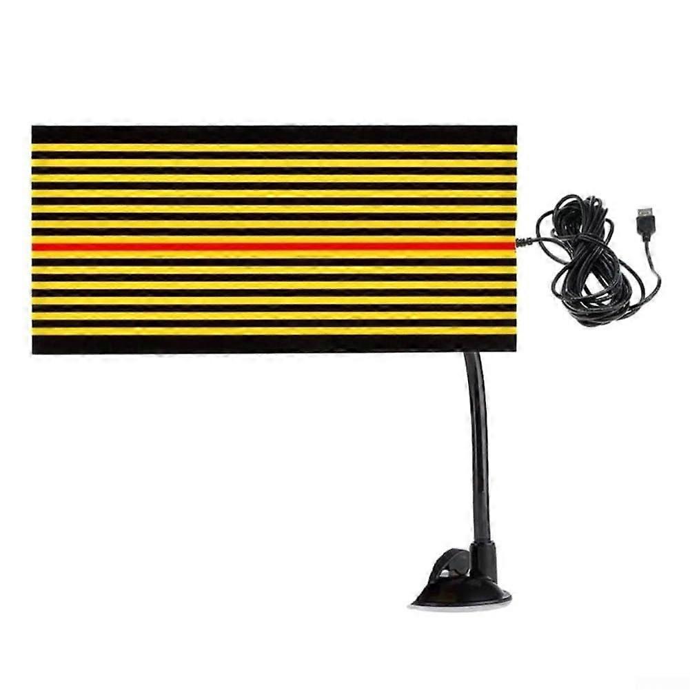 Paintless Dent  Tool with LED Dent Detection Board for Accurate Car Dent Removal Black Yellow