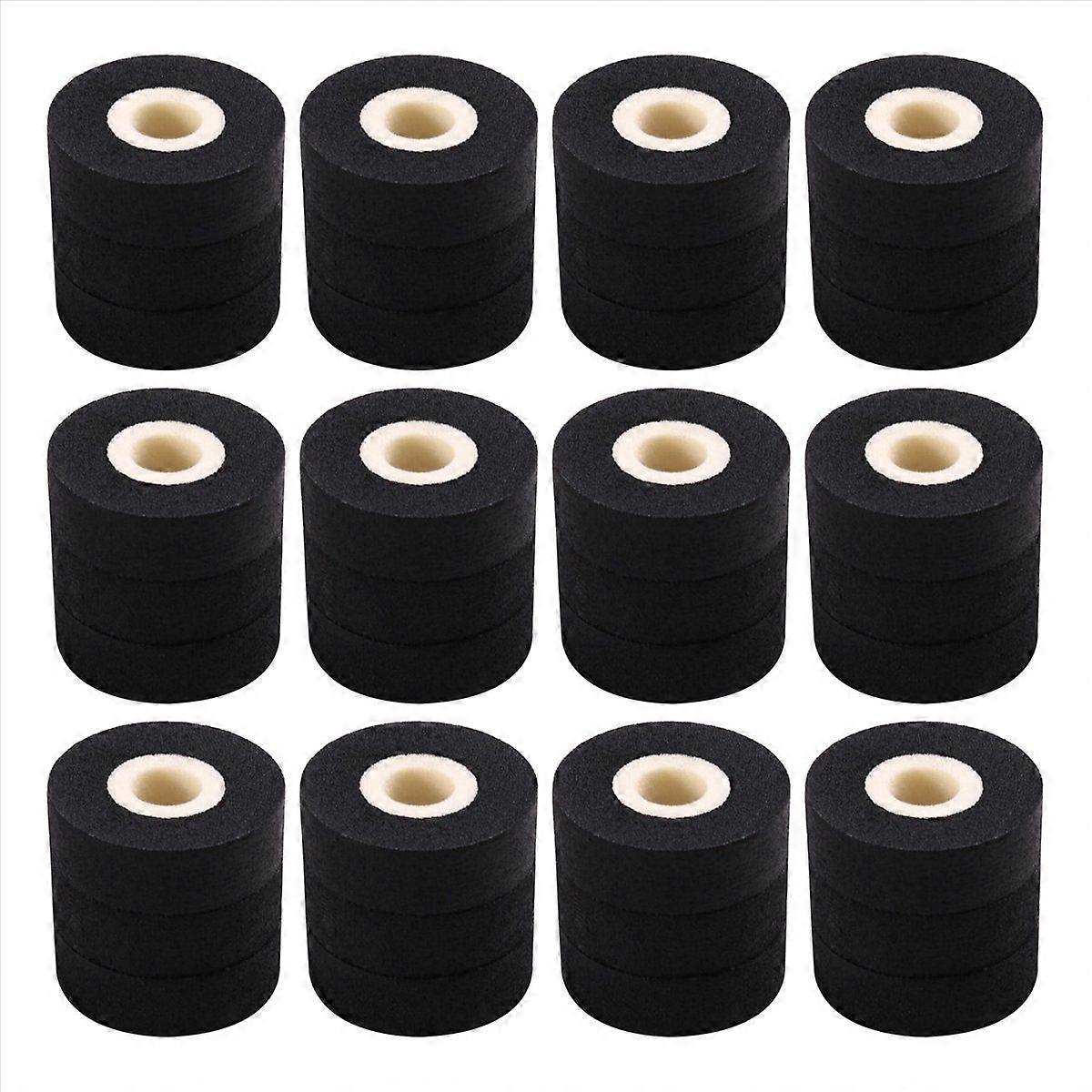 36PCS 36x10mm Black Hot Stamp Coder Ink Roll for MY380F DK1000 DK1100 Coding Sealing Machine