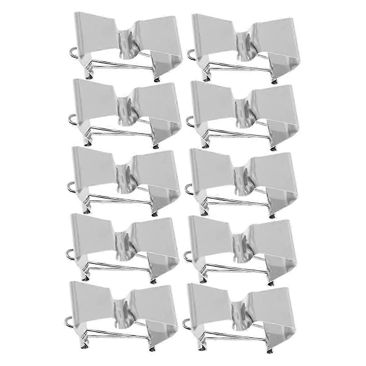 10pcs Canvas Clip Supply Stand Clamps Large Clips Carriers Office Product Number Canvas with Frame