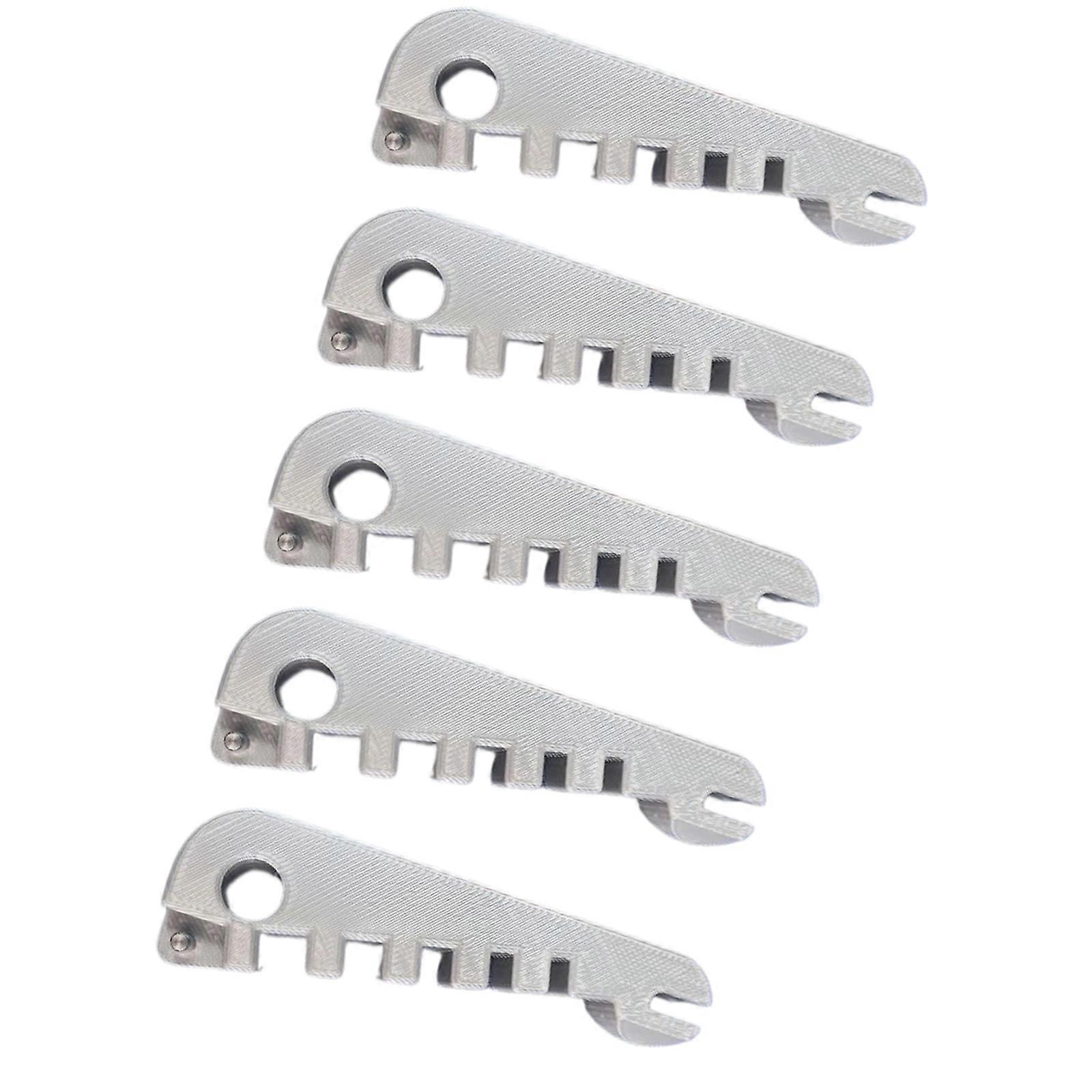 Adjustable Glasses Leg Width Corrector with Five Size Adjustment Design for Customizing Wear and Head Size Compatibility Multicolor