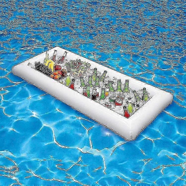 2025 Auspicious-pool Floating Tray, Pvc Floating Beer Holder, Inflatable Buffet Tray