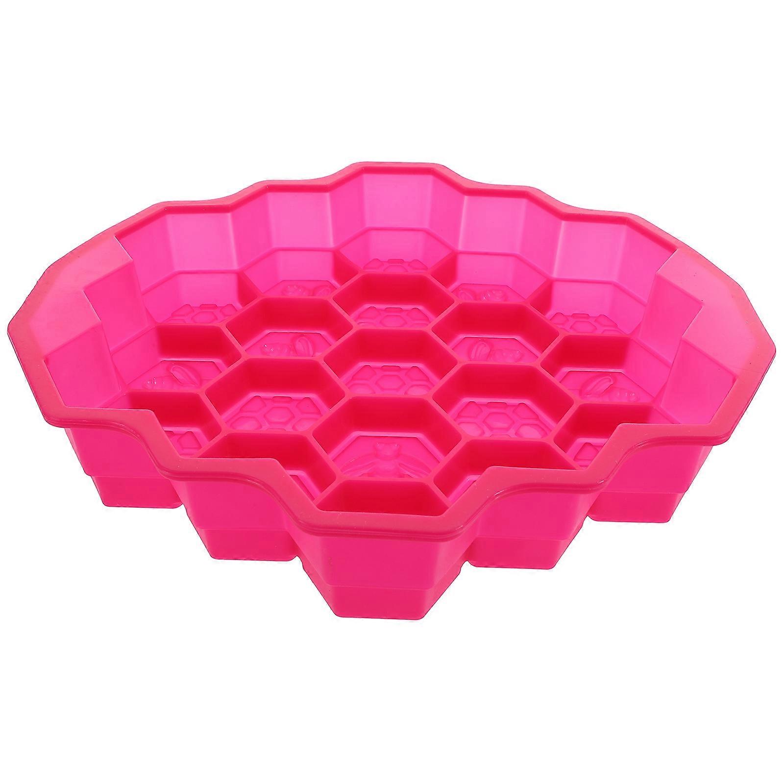 Cake Making Mould Silicone Mold for Baking Use Honeycomb Shape