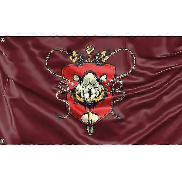 Heraldic Element With Hog Flag Pattern 434