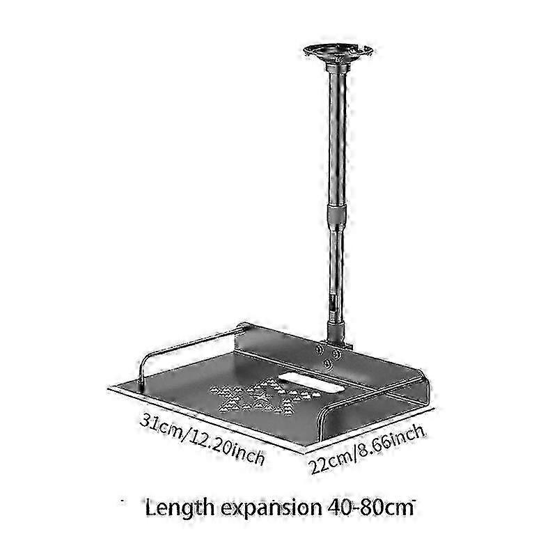 Ceiling Mount with Tray for Projector Camera Wall/Ceiling Mounting Height 30cm to 60cm 25-26s