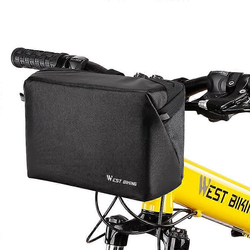 WEST BIKING YP0707298 Bicycle Handlebar Bag Multi-function Messenger Bag Scooter Head Bag