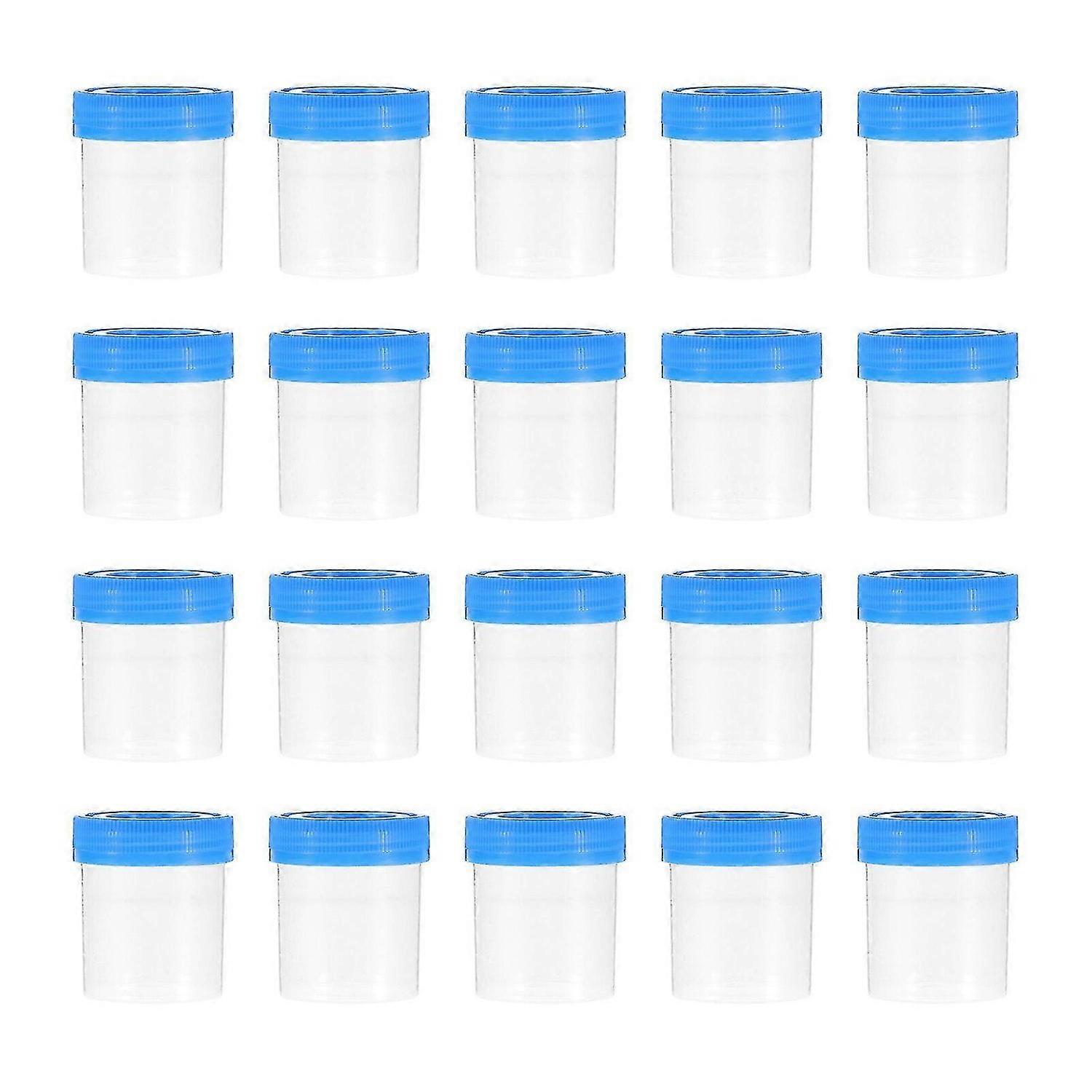 30 stk beholderlåg urinprøvekopper Sputumprøvekopper Engangsprøveforseglingskopper