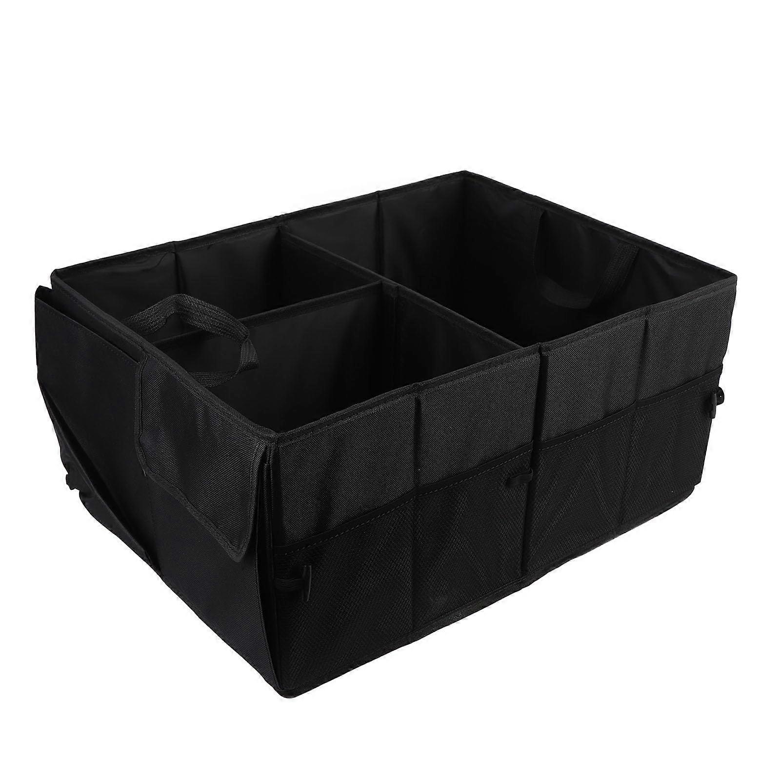 Large 68L Car Trunk Organizer Foldable Oxford Fabric Storage Box for Multifunctional Boot Use