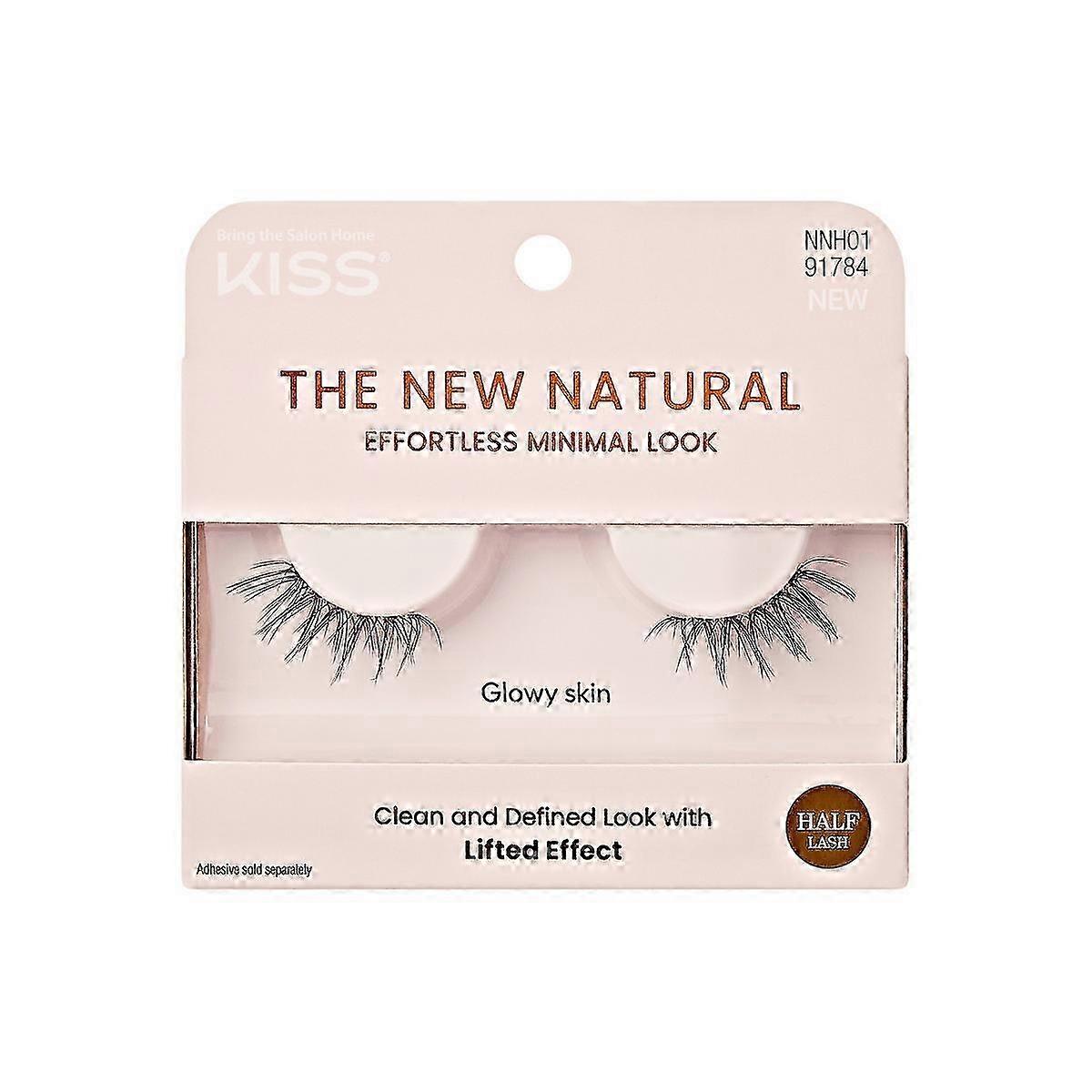 Kiss Products The New Natural Half False Eyelashes - No 01 - 2ct