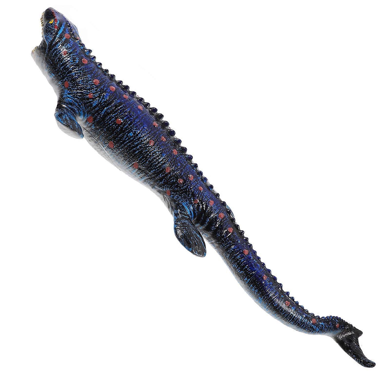 Mosasaurus Model Ocean Animal Model Simulation Dinosaur Figurine Artificial Dinosaur