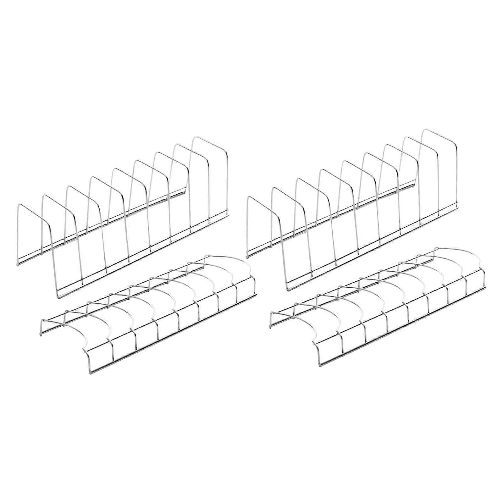 Kitchen Dish Rack with SpaceSaving Vertical Design for Bowls Plates and Utensils, Silver