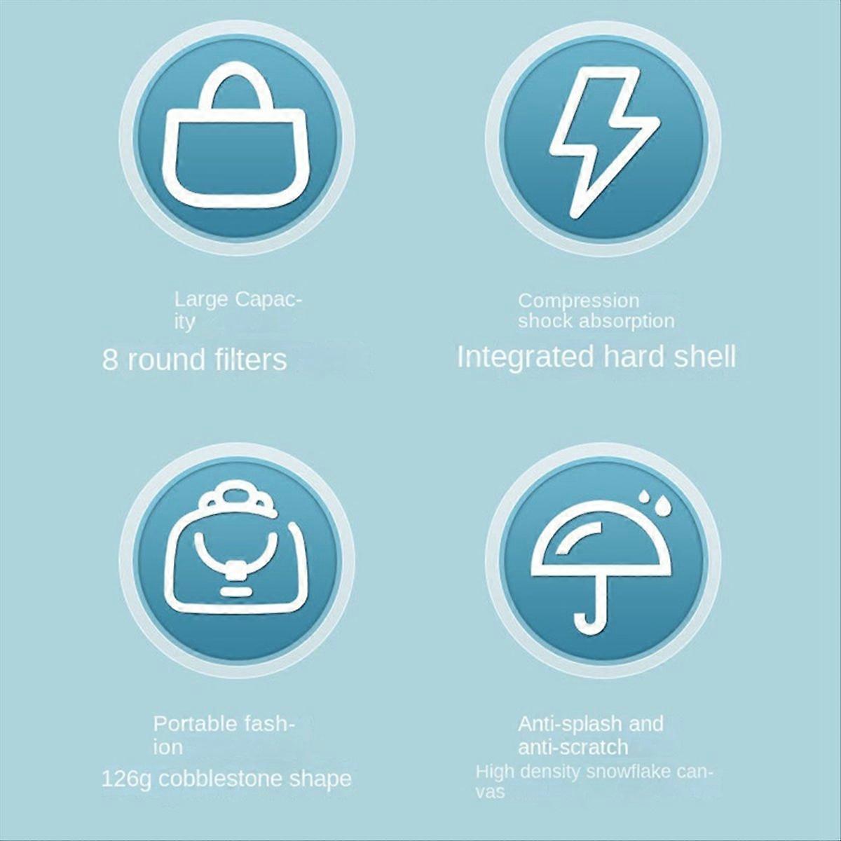 8 Pockets Multifunctional Circular Lens Filter