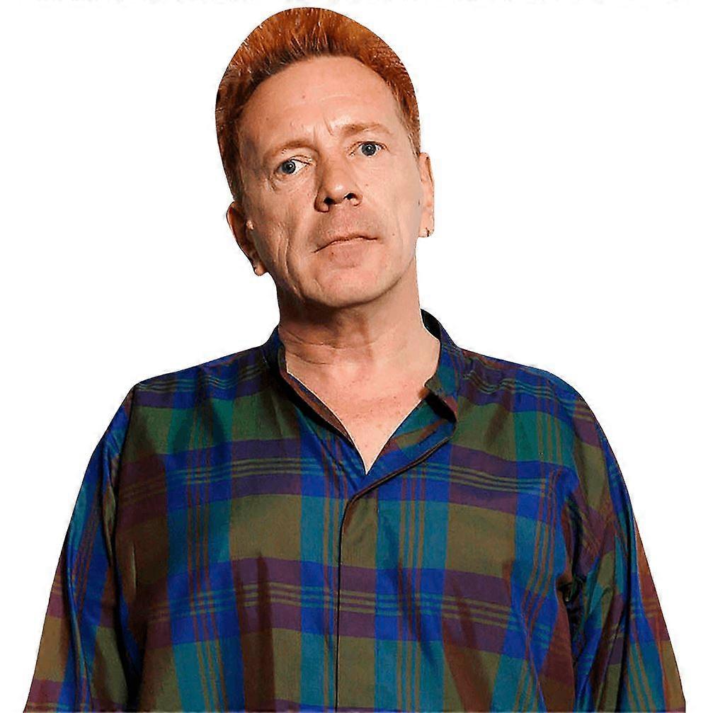 John Lydon (Tartan) Half Body Buddy Cutout