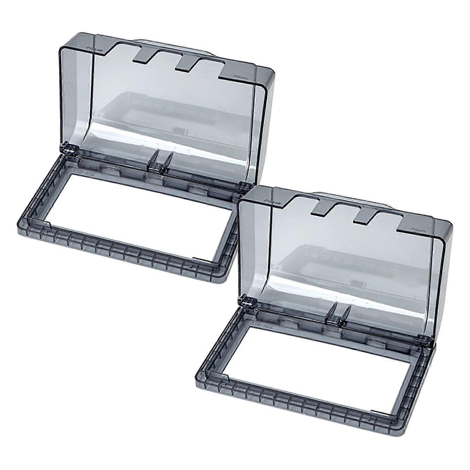 2pcs Waterproof Outlet Cover Outlet Protector Wall Socket Protection Box