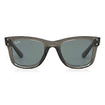 Ray-Ban RBR0502S Wayfarer Reverse 6707GR Full Rim Transparent Dark Grey Unisex Wayfarer Sunglasses UV3 Original