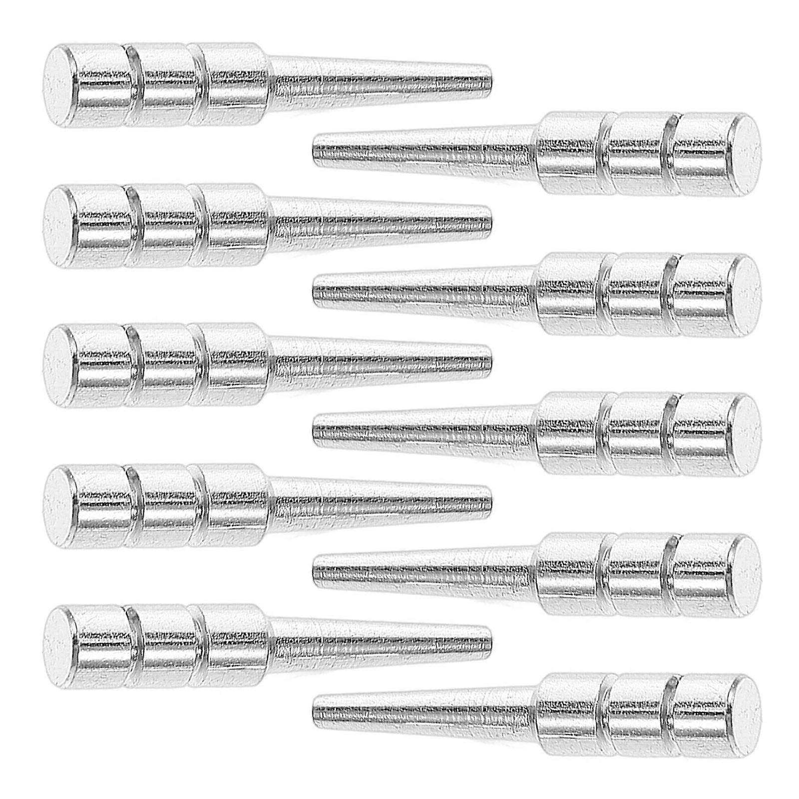 Accuratekeyword Silver Metal Core Product Name Designed for Function Word 10Pcs