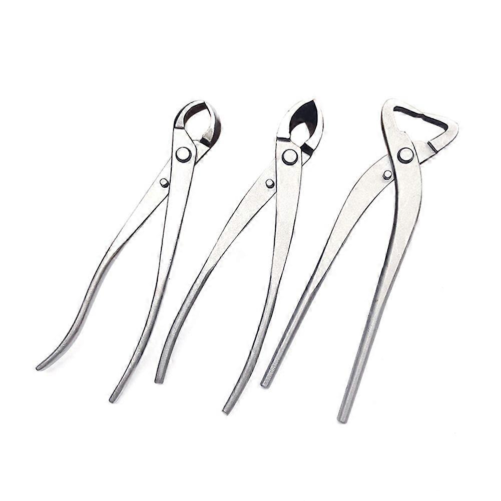 1 Set Bonsai Modeling Tools Round Mouth Scissors + Bevel Scissors
