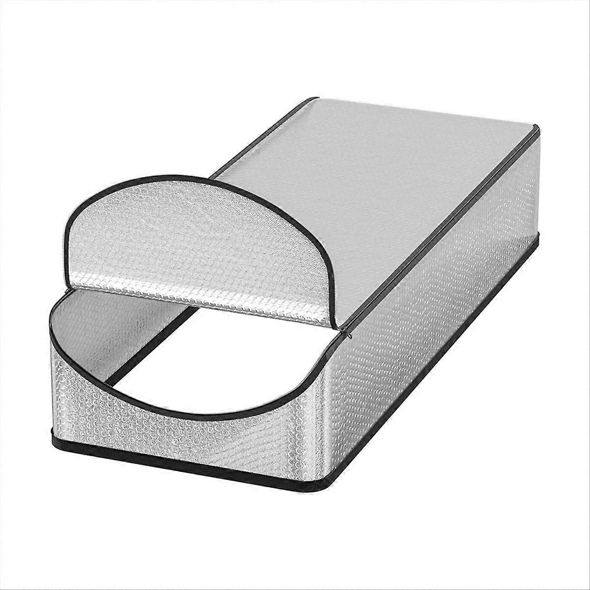 Isolasjonstrekk til lofttrapper med glidelåsisolasjonspose