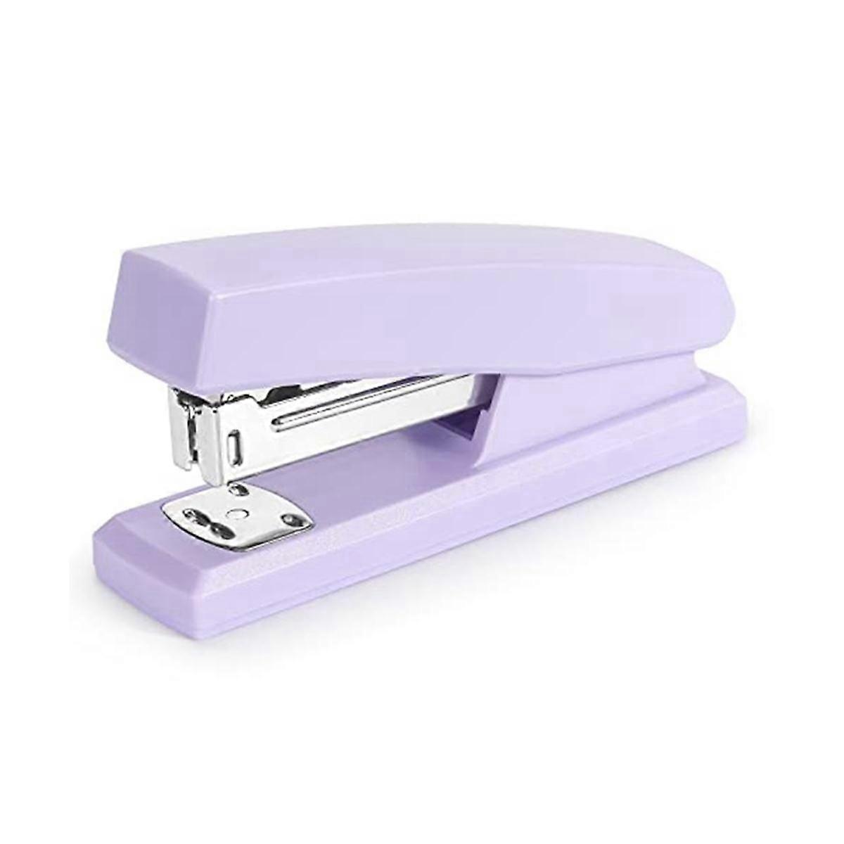 Stapler, Office Stapler, Stapler for Desk Portable Durable Staplers (Purple)
