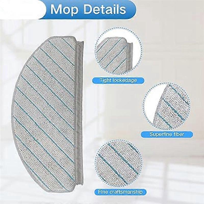 Rolling Edge Brush Mopping Rag Filter Dust Bag