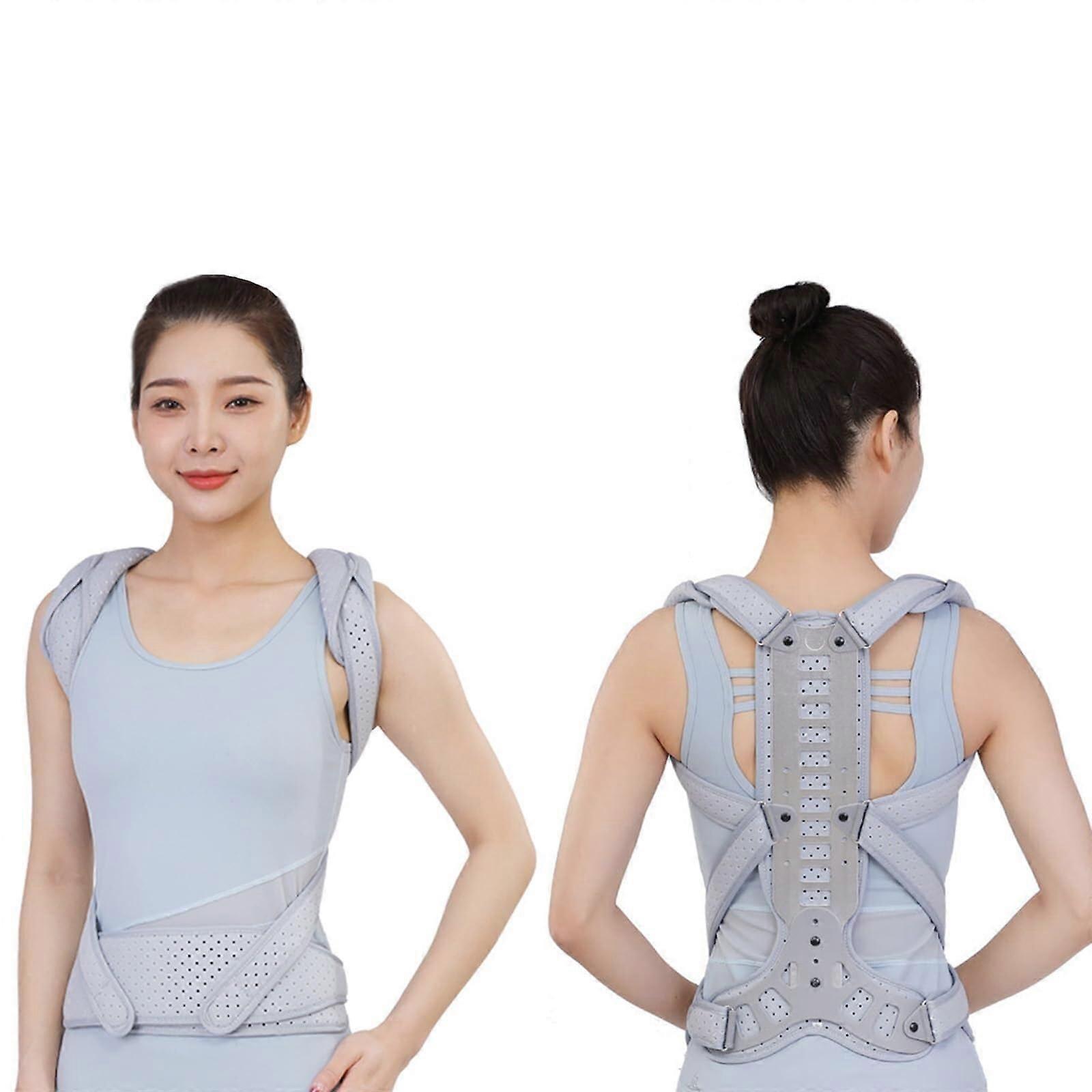 Posture Corrector Back Support Brace with Adjustable Straps Spine Alignment Breathable Medium