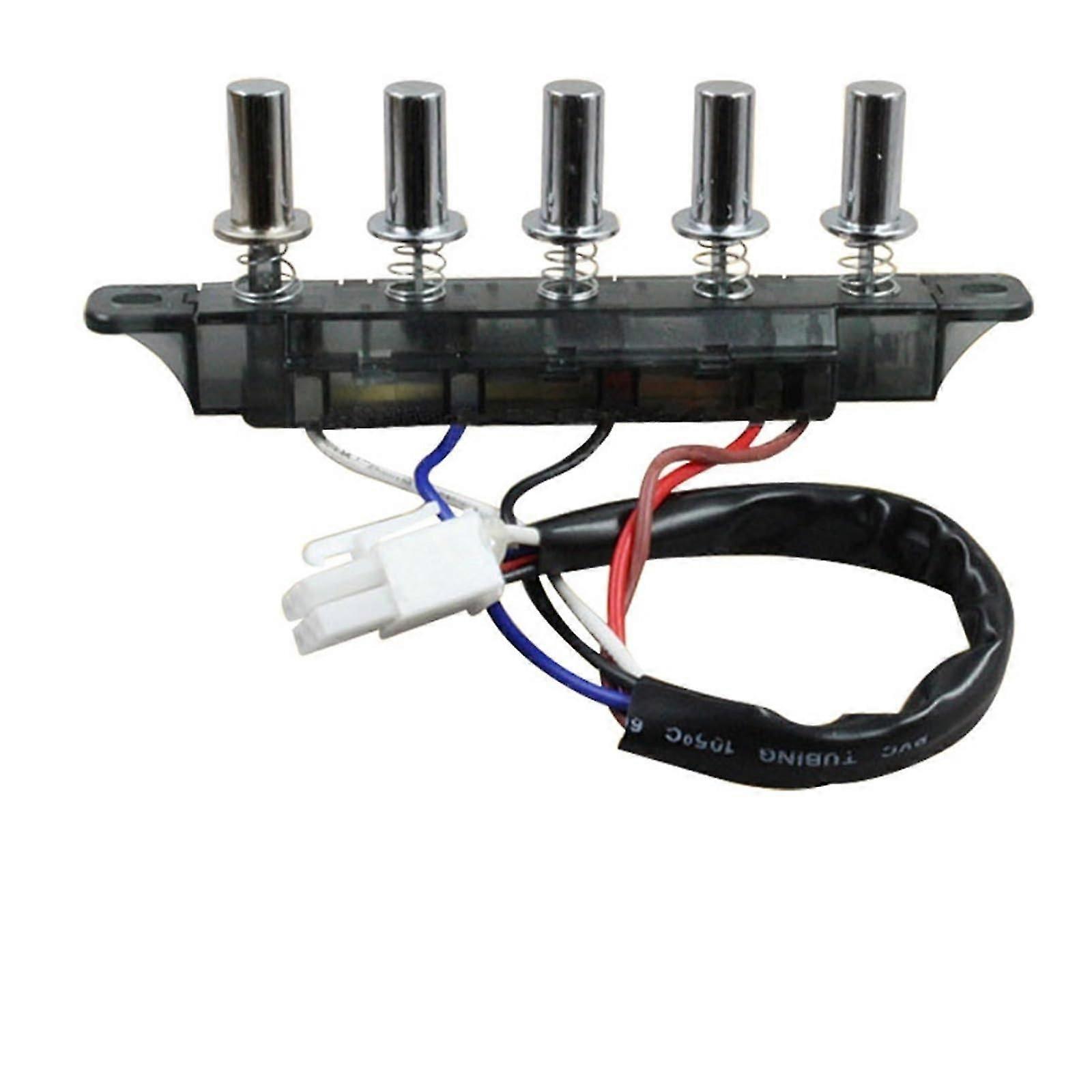 Range Hood 5 Button Control Panel Switch Replacement with OneTouch Operation for Kitchen Edition 0210