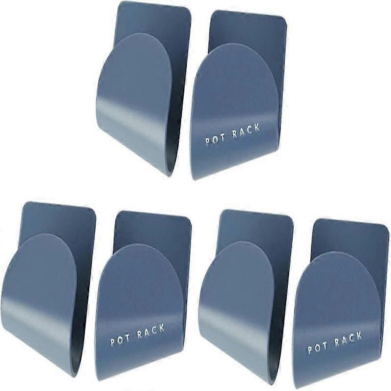 Wall-Mounted Storage System for Pots Pans Cutting Boards