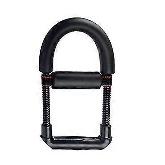 Ejercitador de brazos y muñecas para gimnasio, equipo de fitness, potencia de agarre (negro) -XY