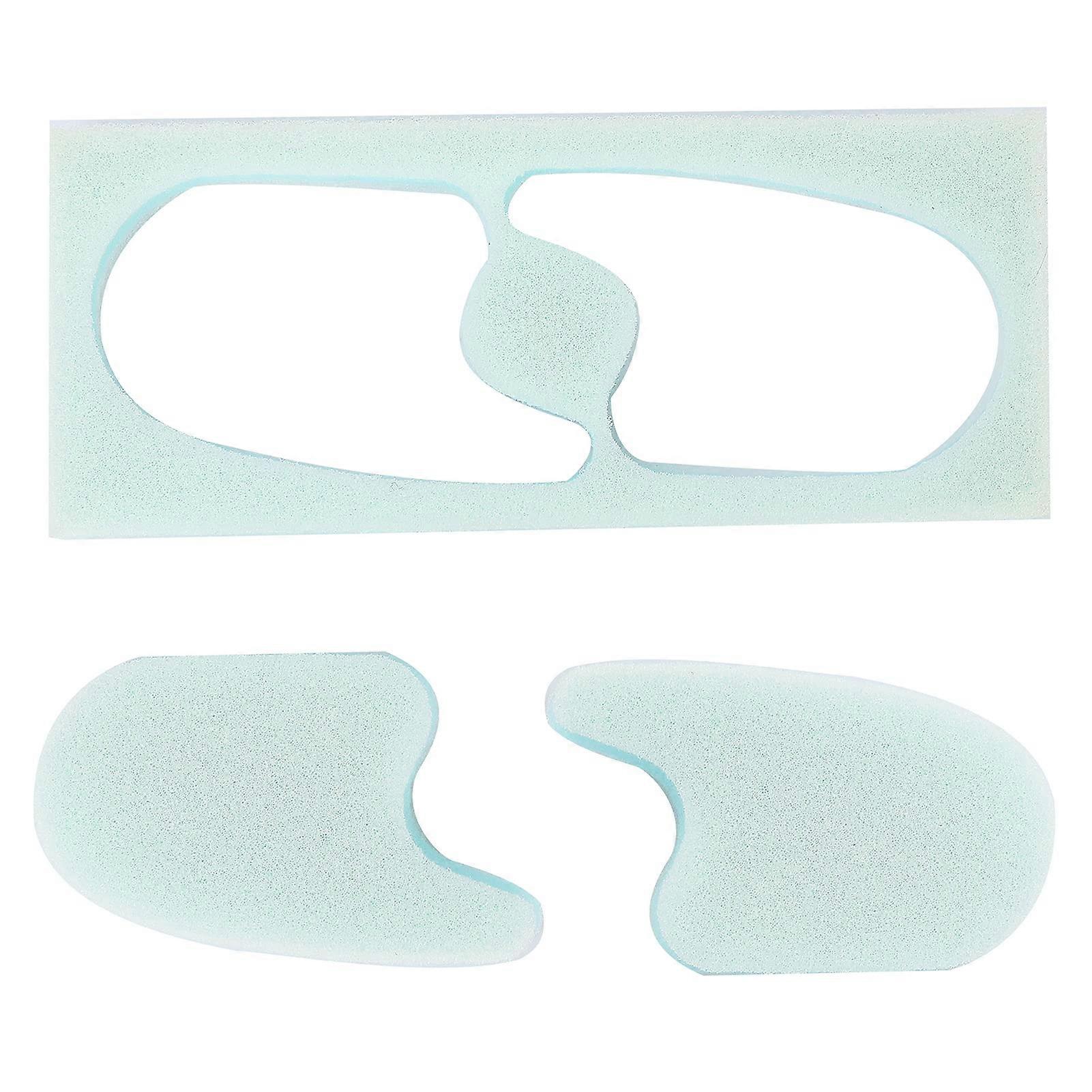 Foam Toe Separators and Spacers for Pain Relief, Washable Reusable Sponge, Toe Alignment Support
