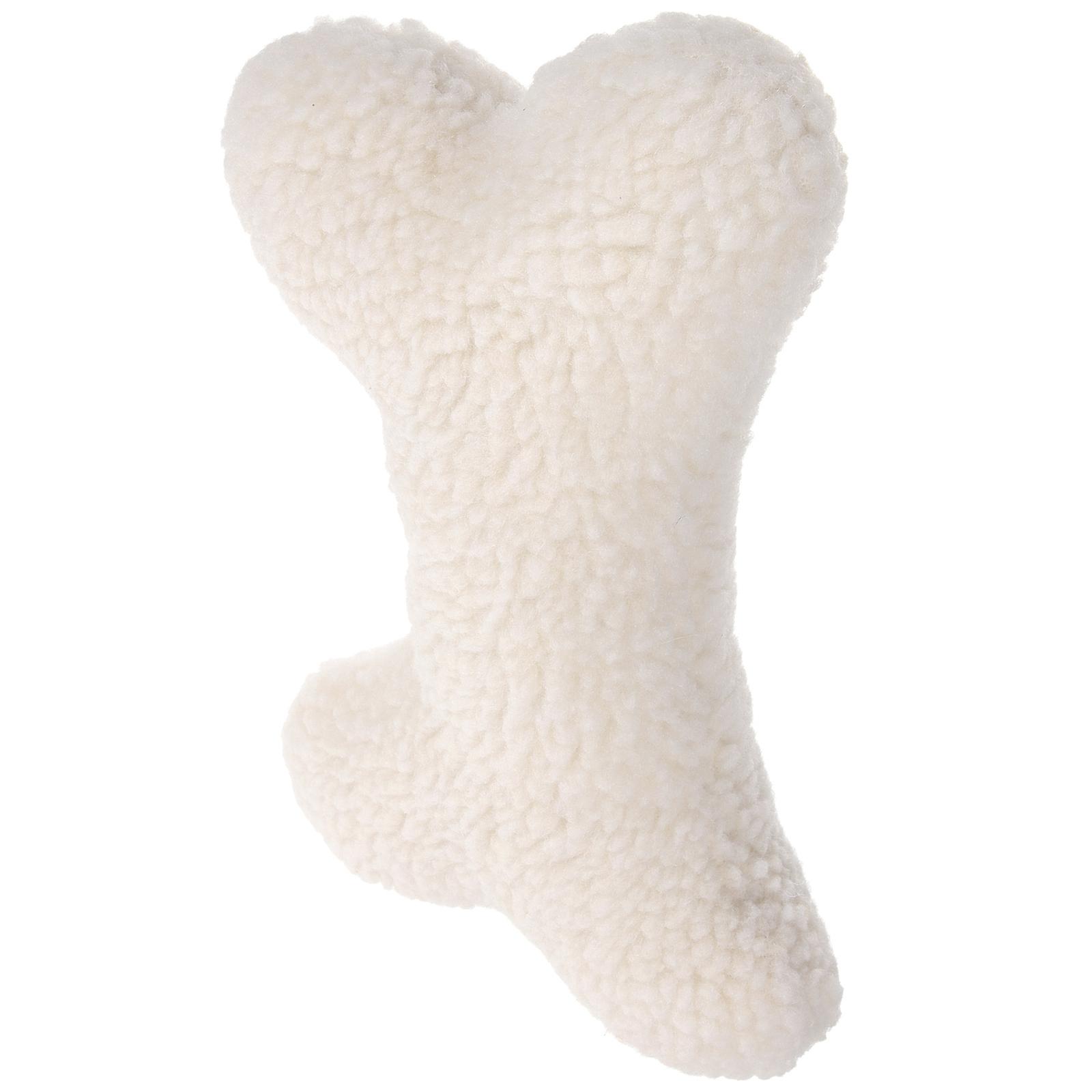 Lamb Wool Cute Bone Dog Toy for Interactive Chewing