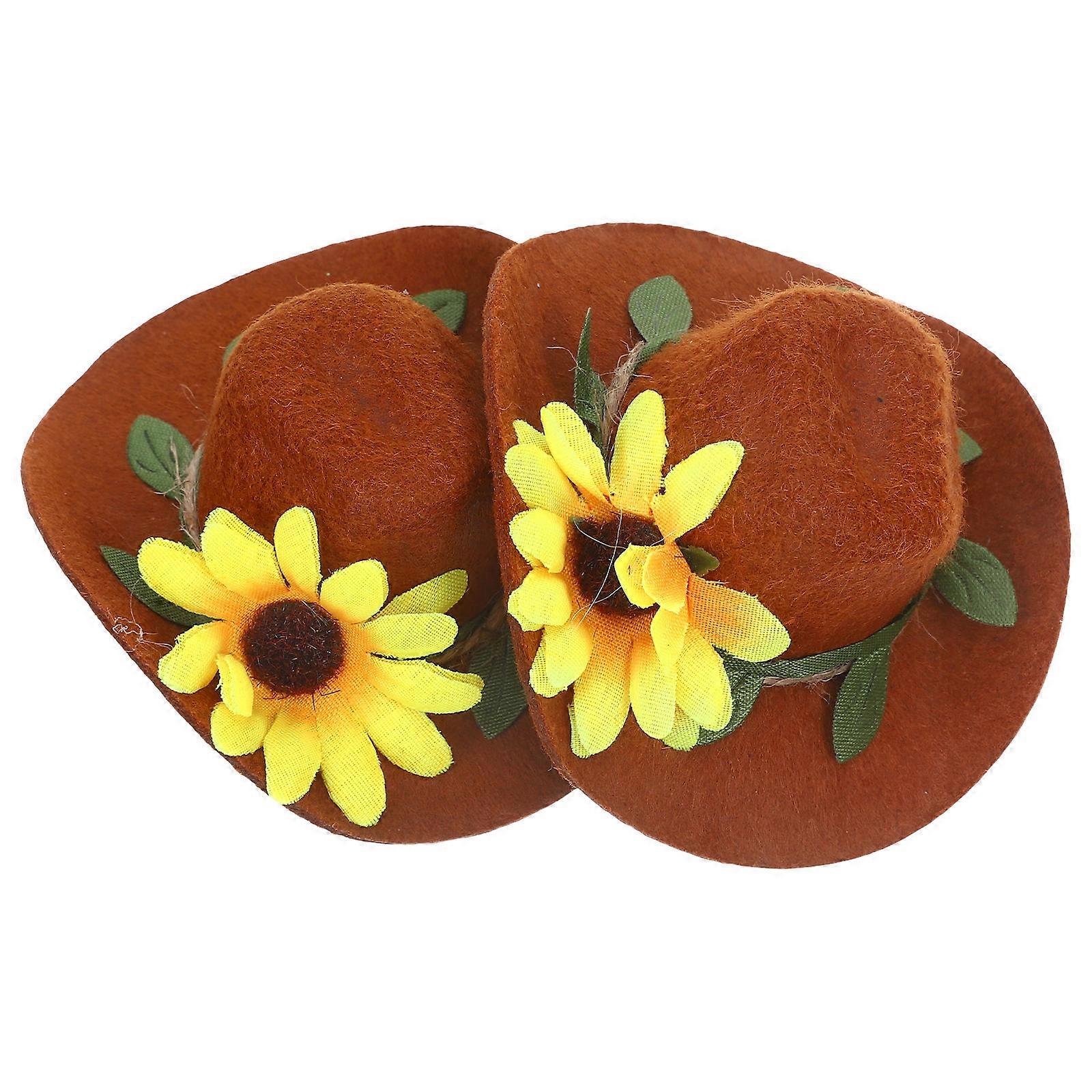 Decorations Cowboy Hat for Party 10Pcs