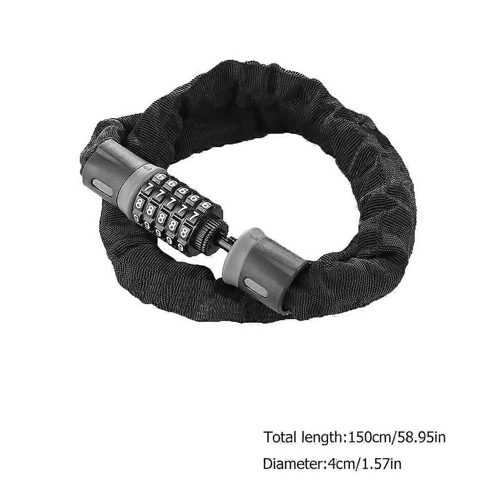 Security Bike -Digit Password Chain Lock Portable