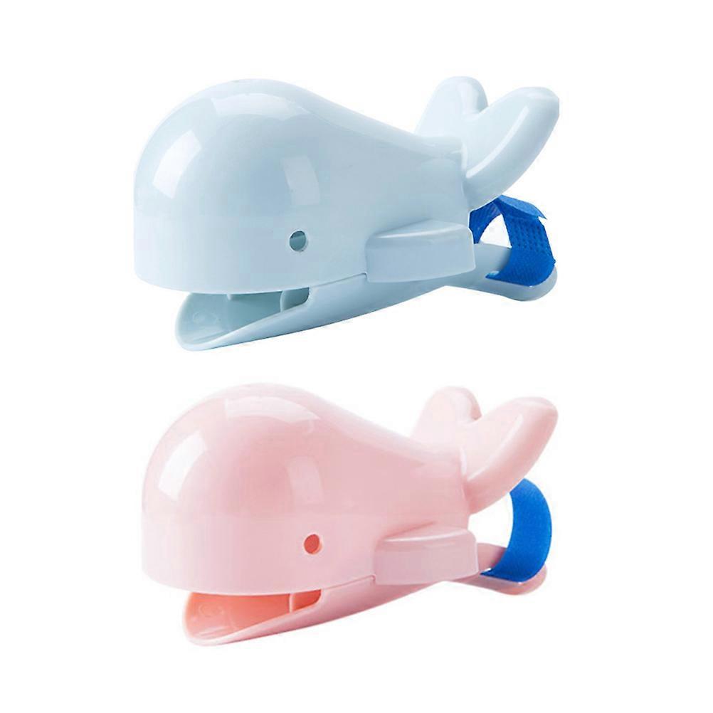 Faucet Extender Tap Extension for Bathroom with 2Pcs Dolphin Shape