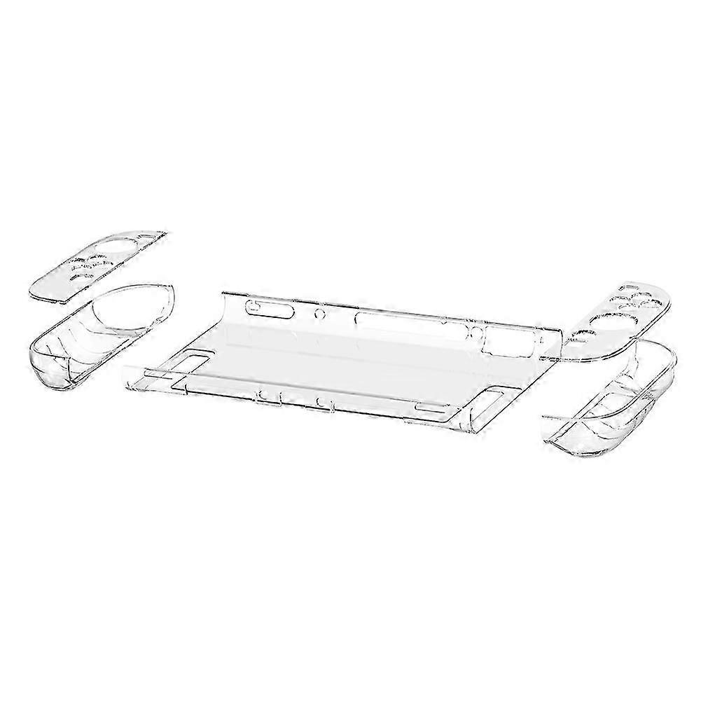 Clear Dockable Case compatible with Switch 2, PC Protective Cover Compatible with Switch 2 Console, Grip Case