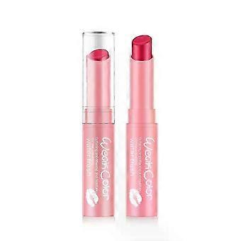 Bálsamo labial hidratante de color claro con sabor a frutas. Difumina las líneas de los labios. Resistente al agua. Larga duración. Cuidado labial para chicas. TSLM1_DUIBW