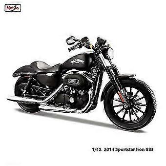 25-26 Maisto 1:12 Harley Davidson 2013 FLHRC Road King Classic Statisches Die-Cast-Motorradmodell Sammlerstück Geschenk