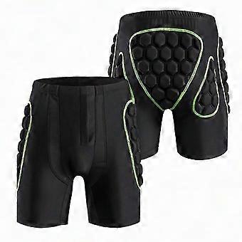 Hüftschutz für Damen Gepolsterte Shorts Armor Hüftschutz Shorts Polster für Snowboarden Skaten S