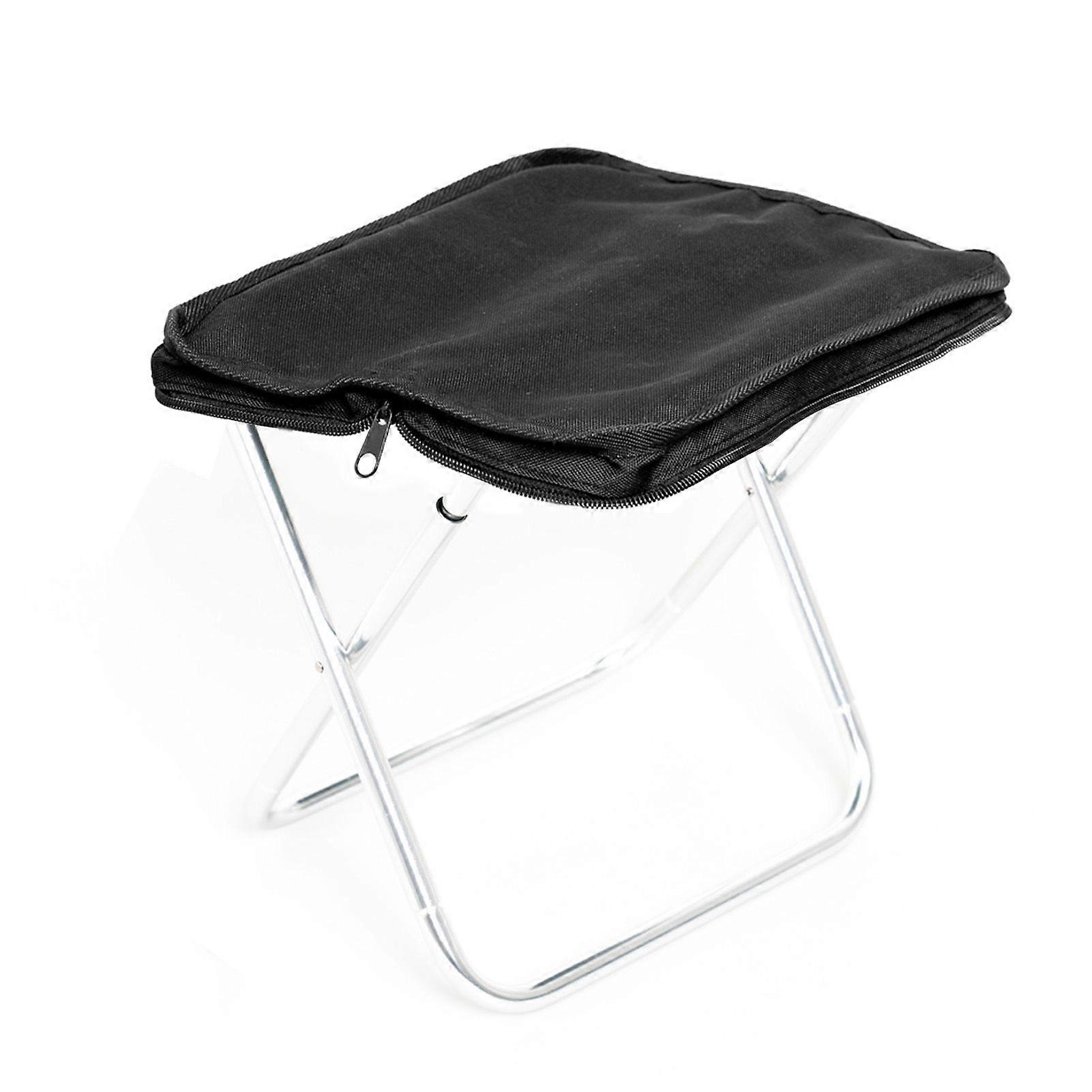 Portable Folding Camping Stool Zip Packed Stool Lightweight Collapsible Stool for Outdoor Camping