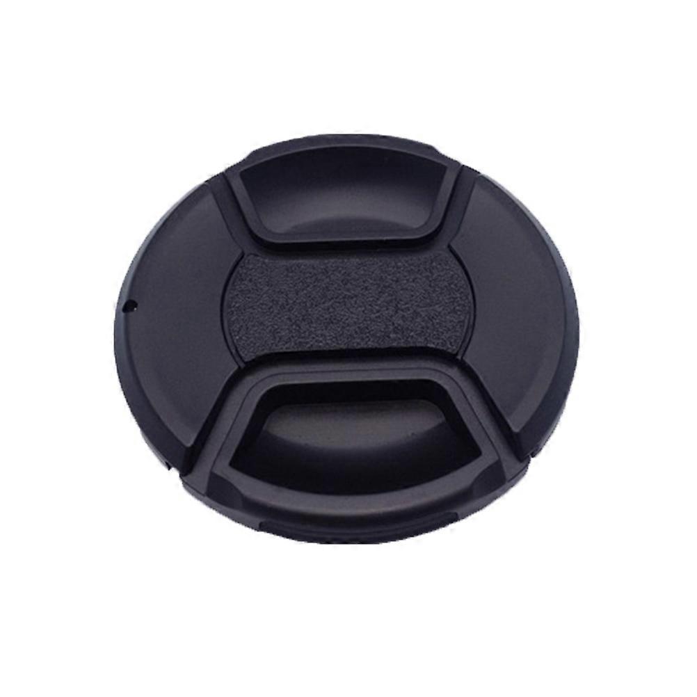 Frontobjektivdæksel til Nikon-kamera 55MM (sort)