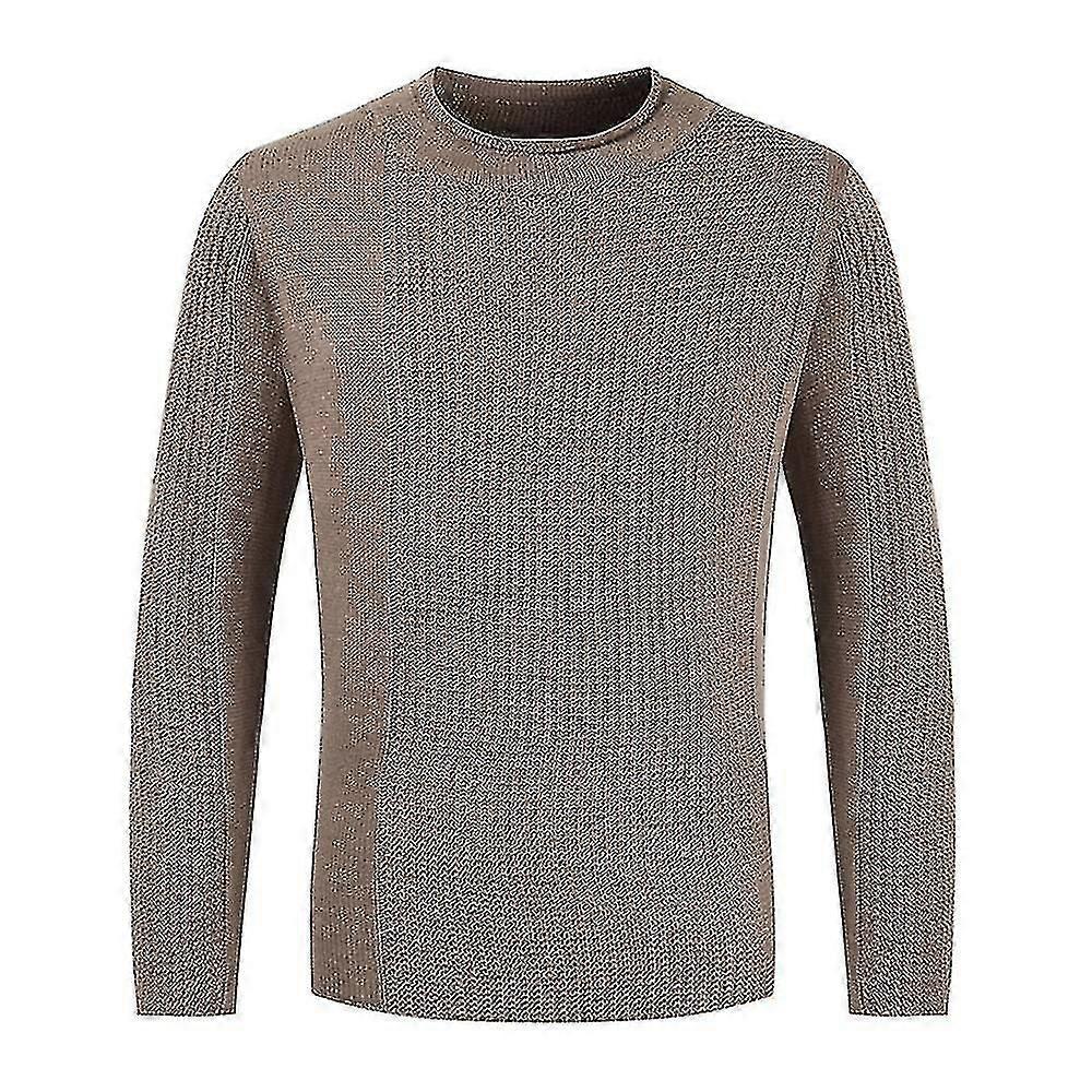 Männer Langarm Casual Pullover Pullover Strick Pullover Strickhemd Top