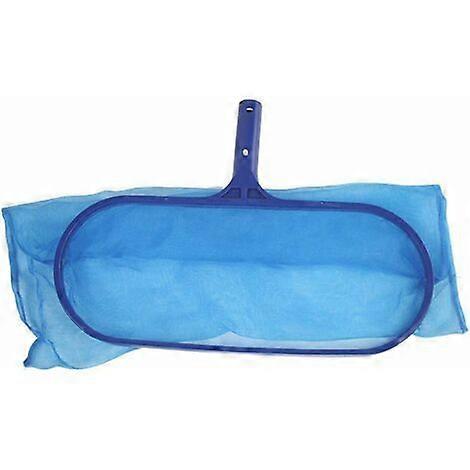 Thick Plastic Frame Pool Skimmer, Fine Mesh Leaf Collector Net for Swimming Pool, Pond, Spa - Compatible with Standard Telescopic Poles