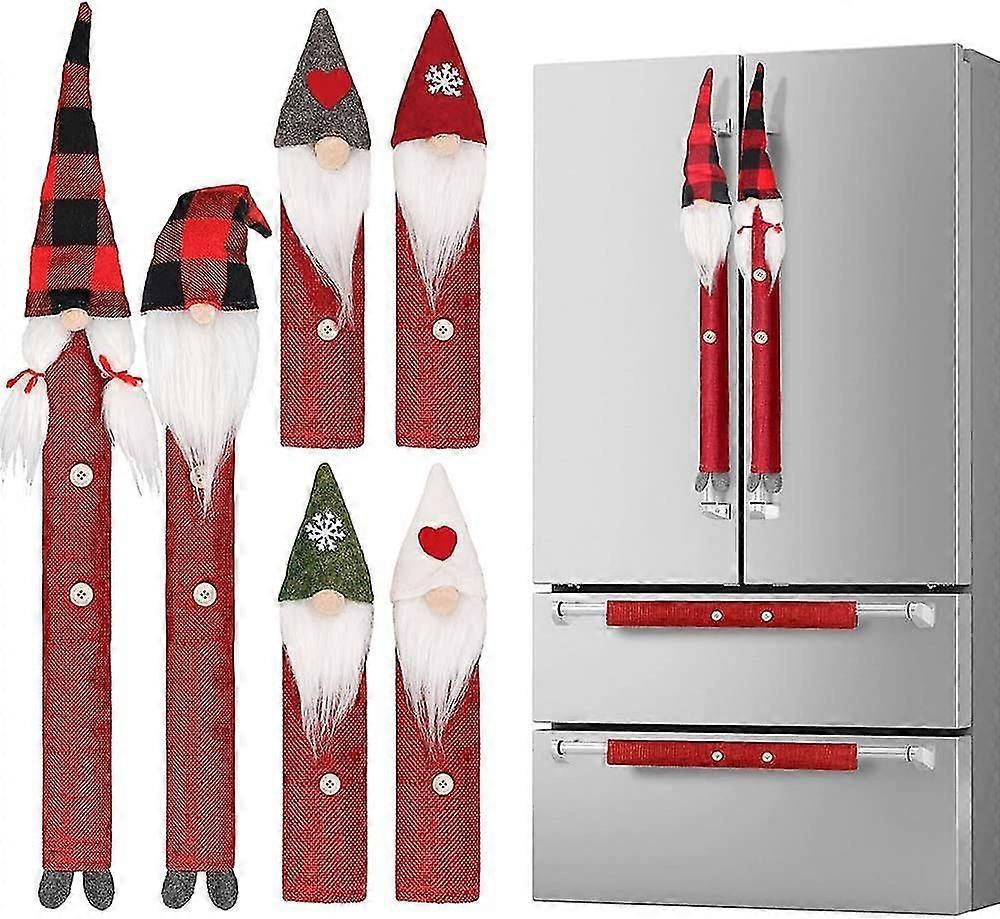 Pack Christmas Fridge Handle Covers