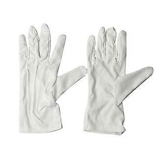 Weiße, formelle Handschuhe, Uniformhandschuhe, Smokinghandschuhe für Damen und Herren, Handschuhe zur Münz- und Schmuckinspektion, Servicehandschuhe