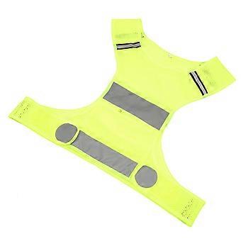 Reflective Safety Vest L,  Visibility Breathable QuickDry Adjustable Vest for Running Work Cycling